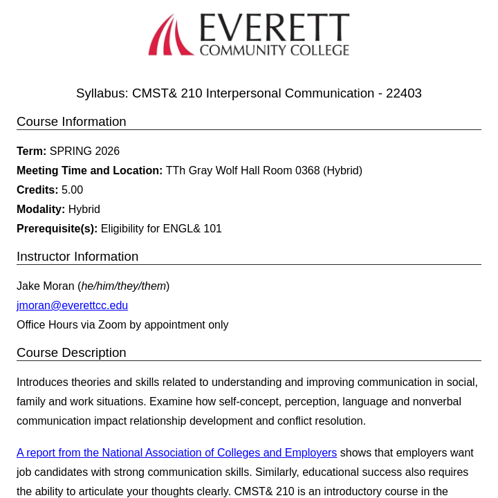 Simple Syllabus